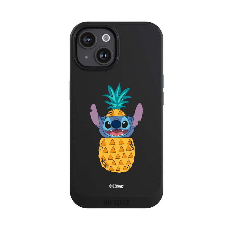 iPhone 15 NIVOcore Pinapple Stitch Transparent
