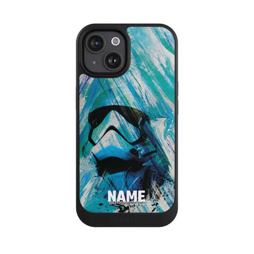 Apple iPhone 15 NIVOcore Stormtrooper Watercolor Personalisierbar