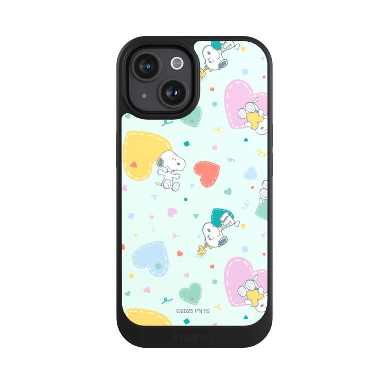 iPhone 15 NIVOcore Snoopy Valentines Hearts