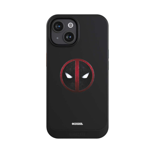 Apple iPhone 15 NIVOcore Deadpool Logo Transparent