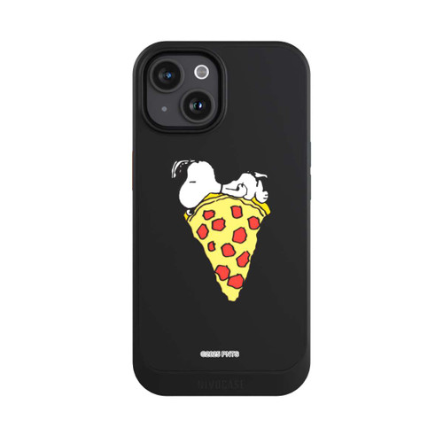 Apple iPhone 15 NIVOcore Snoopy Pizza Transparent
