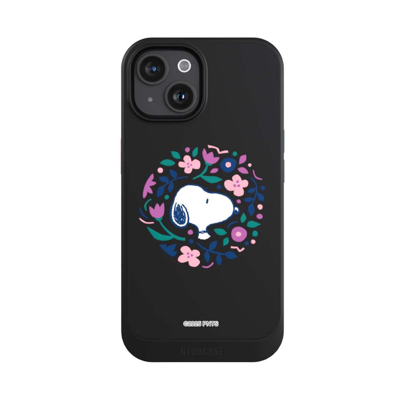 iPhone 15 NIVOcore Snoopy Flowers
