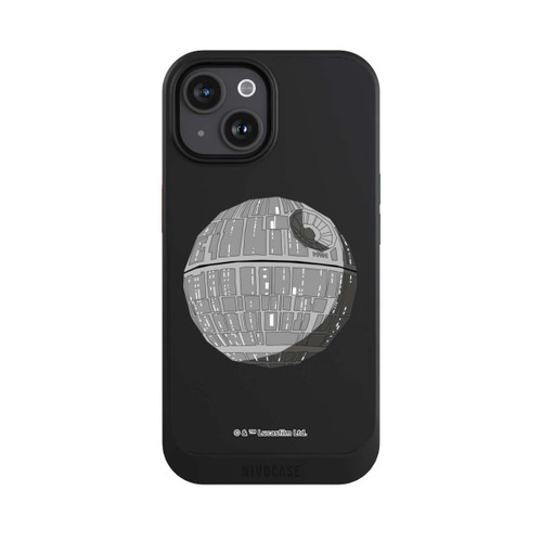 Apple iPhone 15 NIVOcore Death Star Transparent