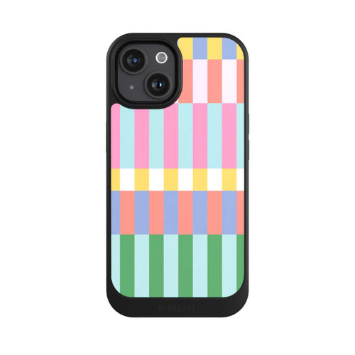 Apple iPhone 15 NIVOcore Checked Theme Pastel