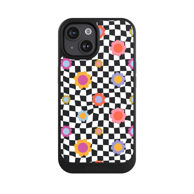iPhone 15 NIVOcore Funky Flowers