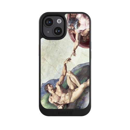 Apple iPhone 15 NIVOcore Michelangelo Buonarroti Création d'Adam