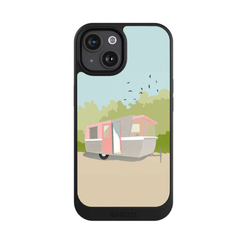 Apple iPhone 15 NIVOcore Retro Glamping by Roberta Murray