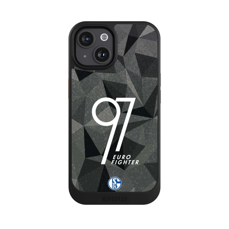 iPhone 15 NIVOcore S04 Eurofighter 97 grau
