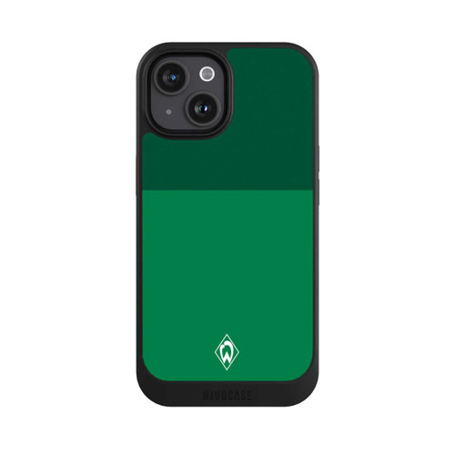 Apple iPhone 15 NIVOcore Werder Bremen Grün auf Grün