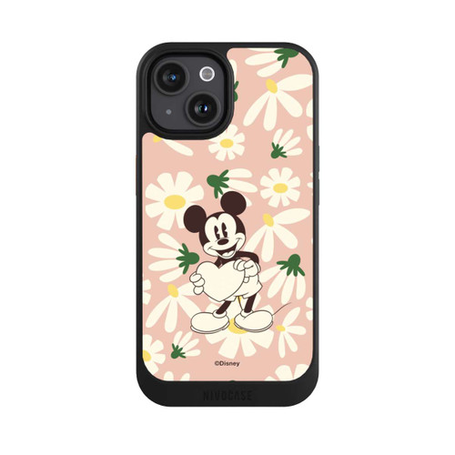 Apple iPhone 15 NIVOcore Micky Maus Blumen für Valentines Tag