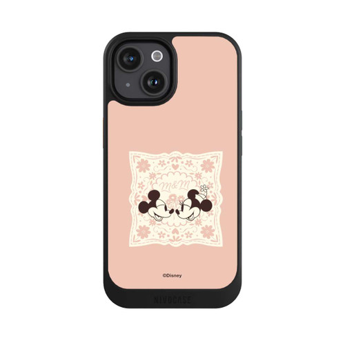 Apple iPhone 15 NIVOcore Minnie and Mickey Forever pink
