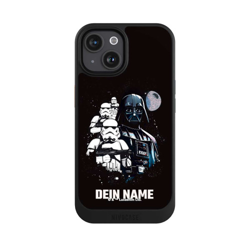 Apple iPhone 15 NIVOcore Dunkle Seite Star Wars Personalisierbar 