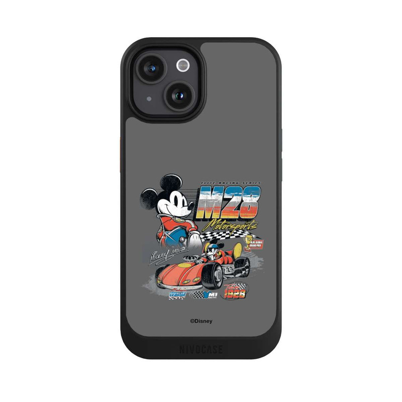 iPhone 15 NIVOcore Mickey Racing Car M28