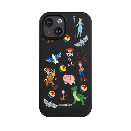 Apple iPhone 15 NIVOcore Toy Story 5 Hero Toys Pattern Transparent