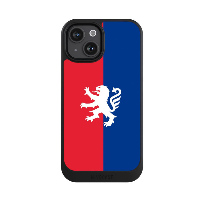 iPhone 15 NIVOcore OL Löwe rot blau