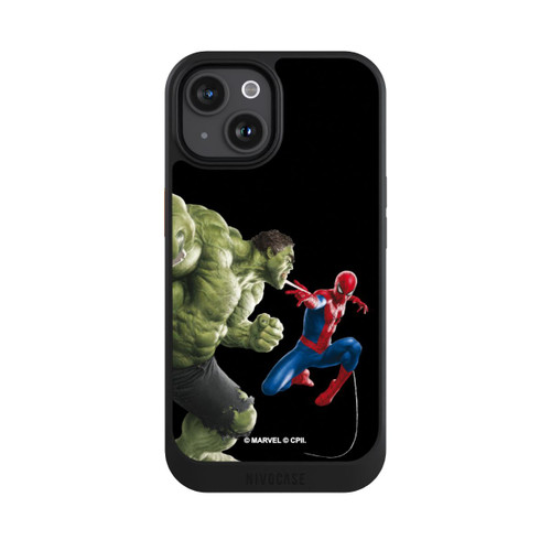 Apple iPhone 15 NIVOcore Spider-Man fights Hulk