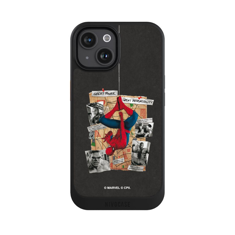 iPhone 15 NIVOcore Spider-Man Pinwand