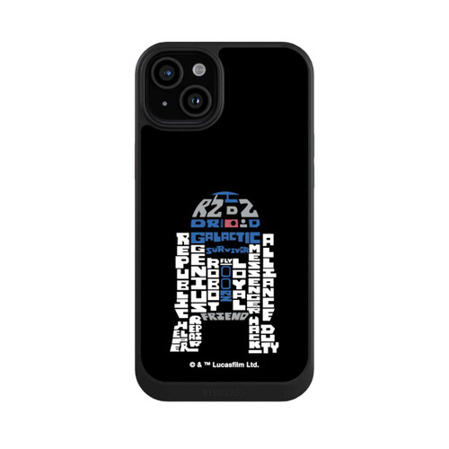Apple iPhone 15 Plus NIVOcore R2-D2 Typo Grafisch