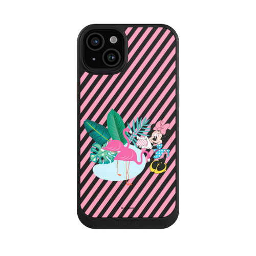 Apple iPhone 15 Plus NIVOcore Minnie Flamingo Transparent