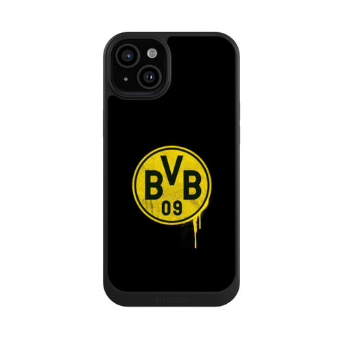 Apple iPhone 15 Plus NIVOcore Spraylogo Dark - BVB