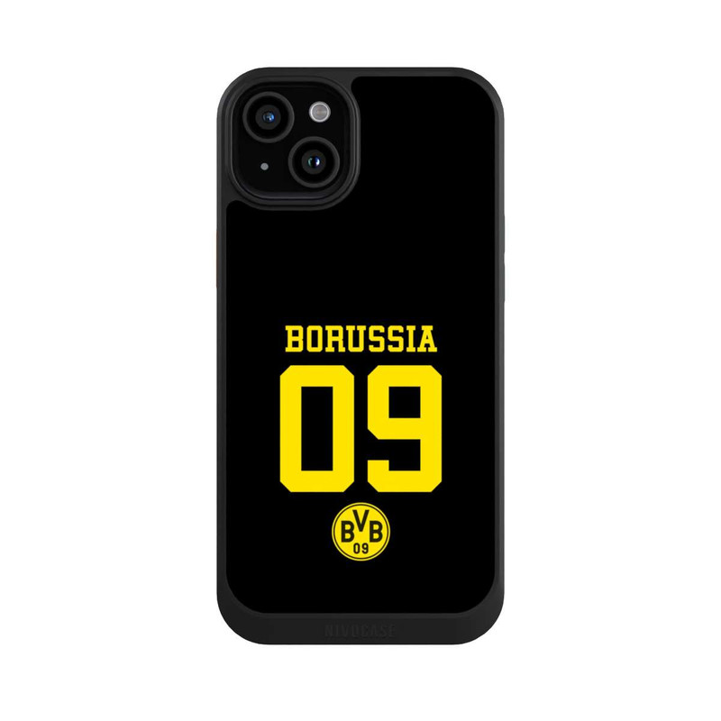 iPhone 15 Plus NIVOcore Borussia 09 Schwarz - BVB