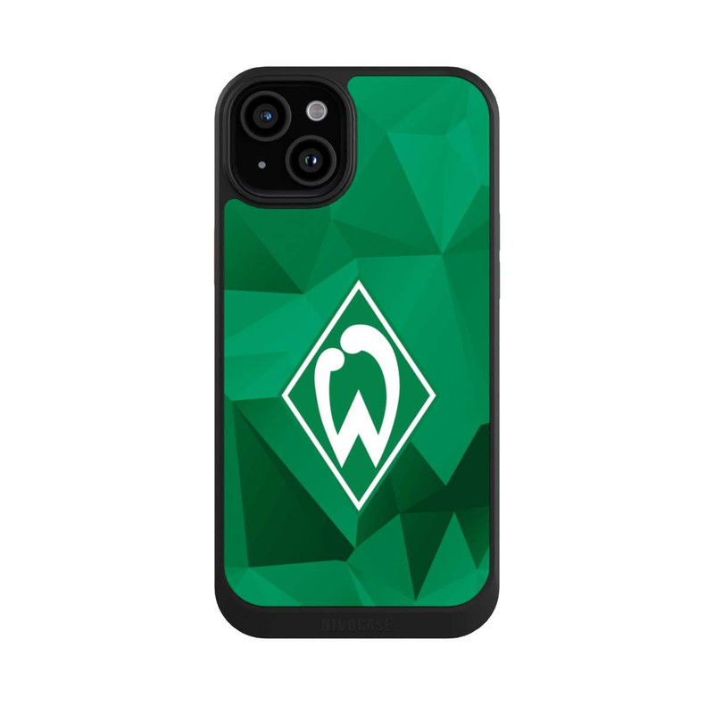 iPhone 15 Plus NIVOcore Grüntarn - Werder Bremen