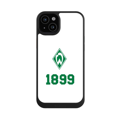 Apple iPhone 15 Plus NIVOcore 1899 Grün-Weiß Lebenslang Weiss - Werder Bremen