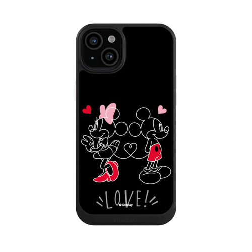 Apple iPhone 15 Plus NIVOcore Mouse in Love black