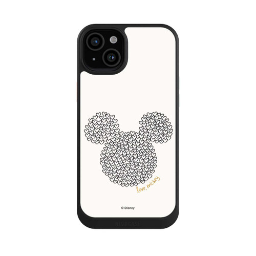 Apple iPhone 15 Plus NIVOcore Micky Black and White