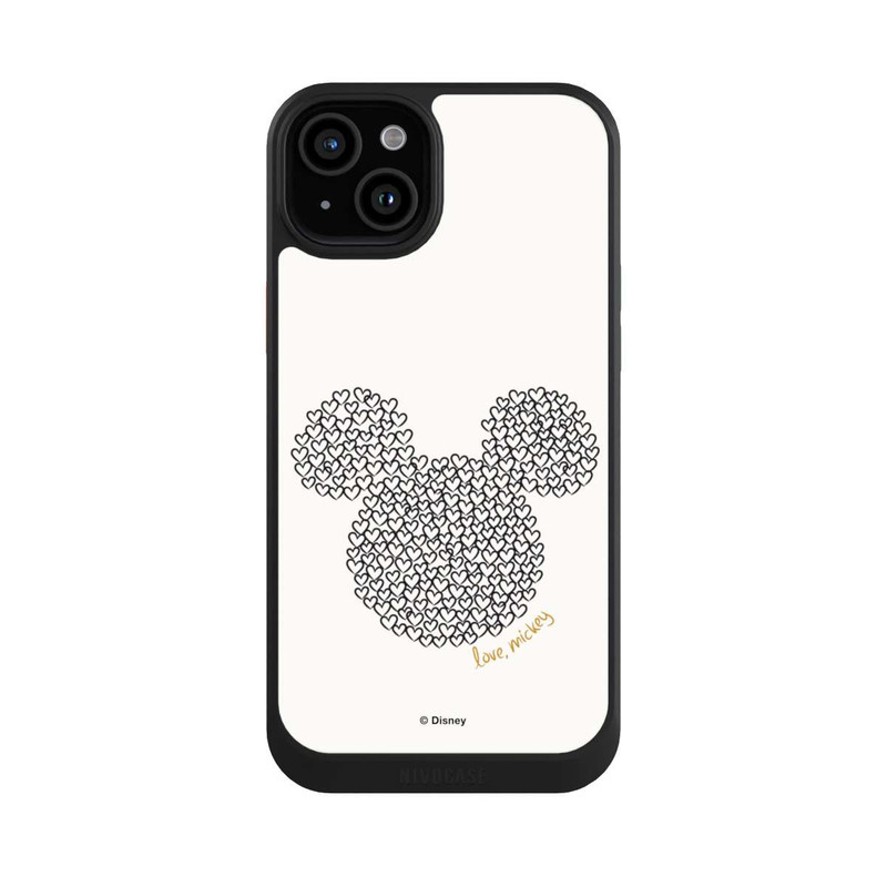 iPhone 15 Plus NIVOcore Micky Black and White