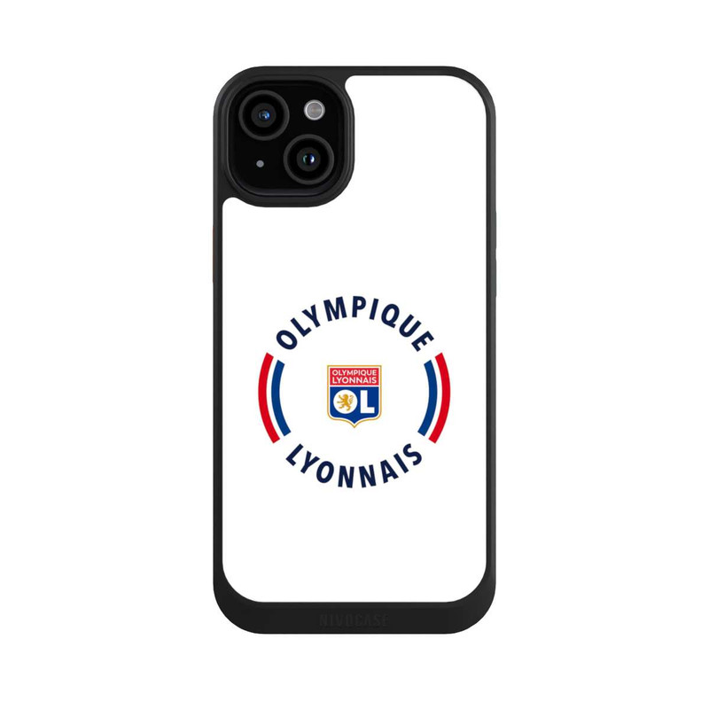 iPhone 15 Plus NIVOcore OL Logo Blanc