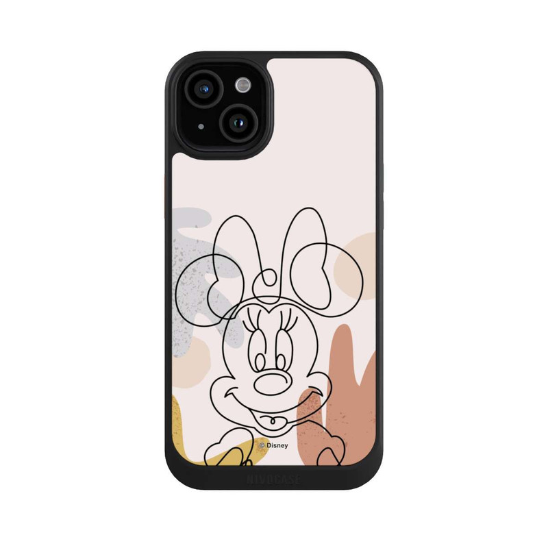 iPhone 15 Plus NIVOcore Minnie Abstract Lineart