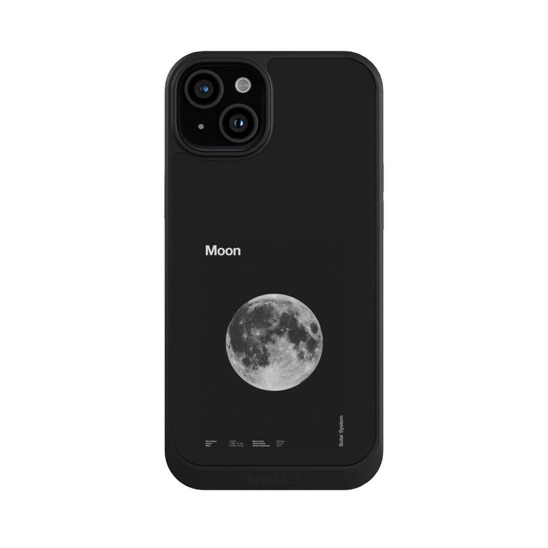 iPhone 15 Plus NIVOcore Système Solaire Lune