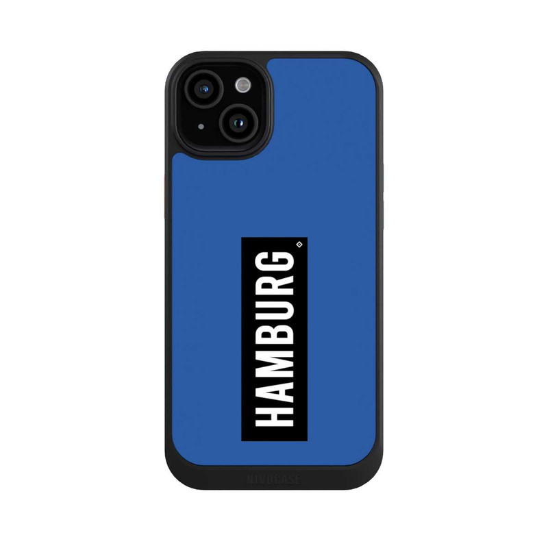 iPhone 15 Plus NIVOcore HSV Hambourg noir bleu