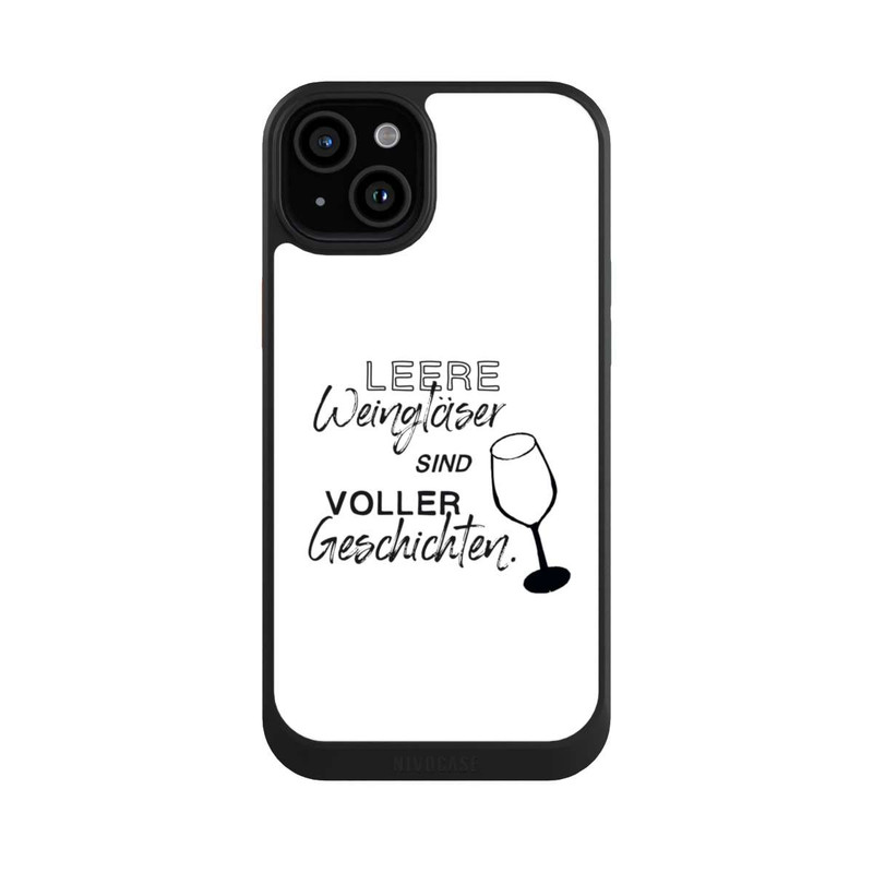 iPhone 15 Plus NIVOcore Leere Weingläser