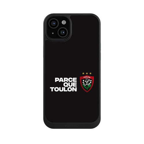Apple iPhone 15 Plus NIVOcore RC Toulonnais PQT Noir