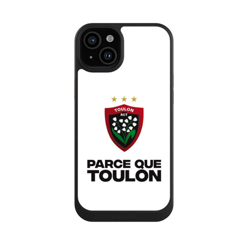 Apple iPhone 15 Plus NIVOcore RC Toulonnais Blanc