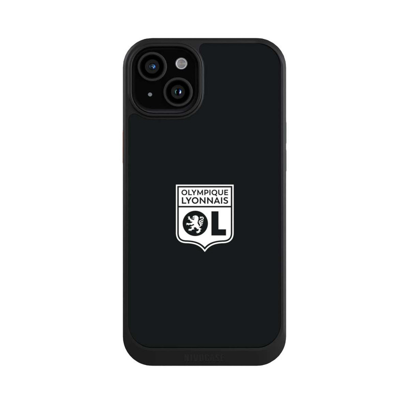 iPhone 15 Plus NIVOcore Logo OL noir et blanc