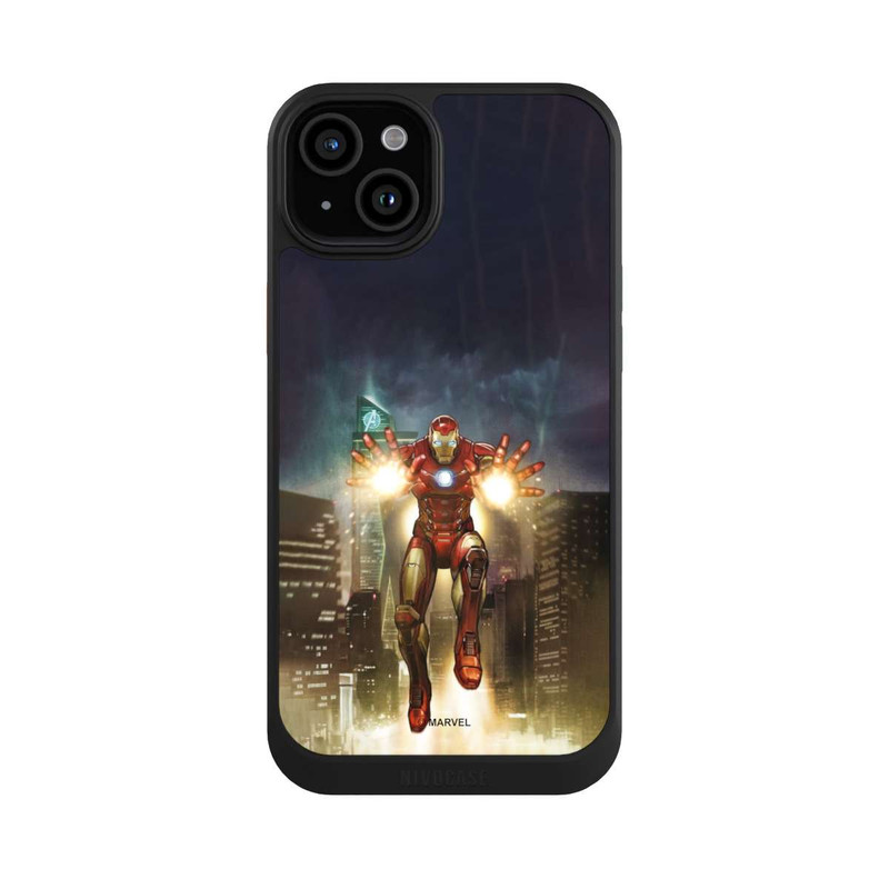 iPhone 15 Plus NIVOcore Iron Man Flying