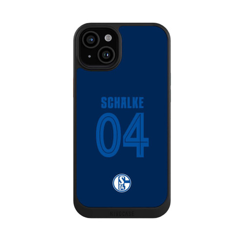 Apple iPhone 15 Plus NIVOcore Schalke 04 Dunkelblau