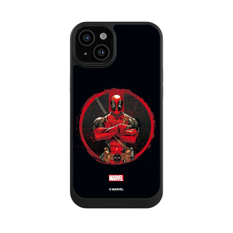 iPhone 15 Plus NIVOcore Deadpool Badge