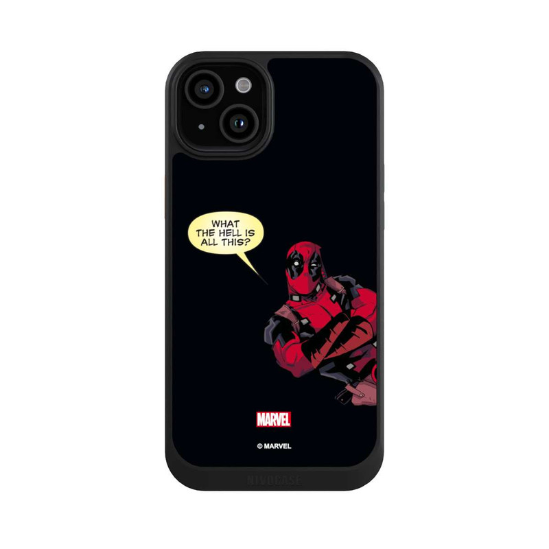 iPhone 15 Plus NIVOcore Deadpool What the Hell