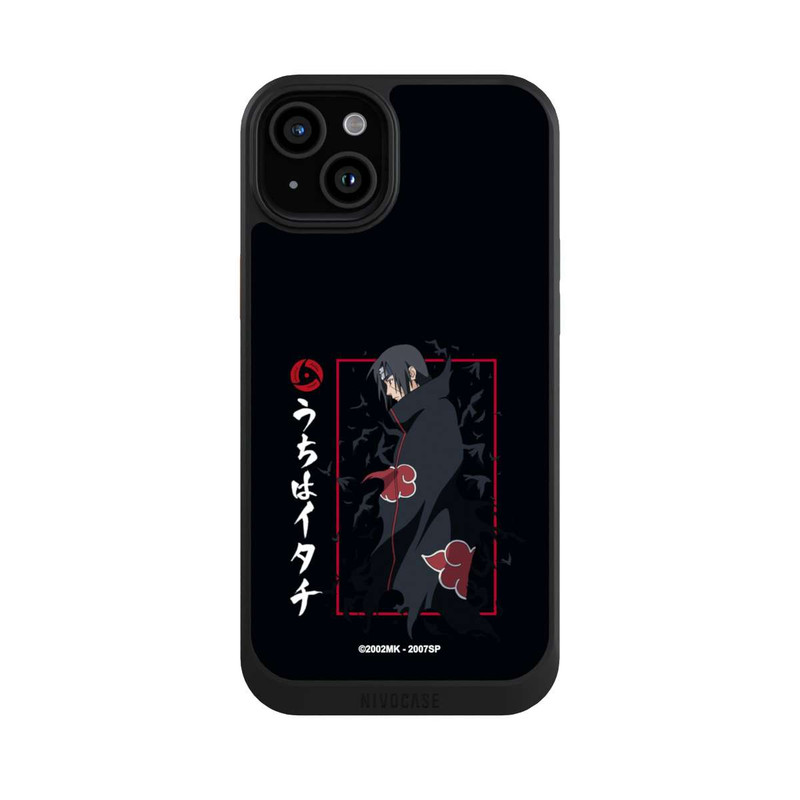 iPhone 15 Plus NIVOcore Itachi Krähen Schwarz