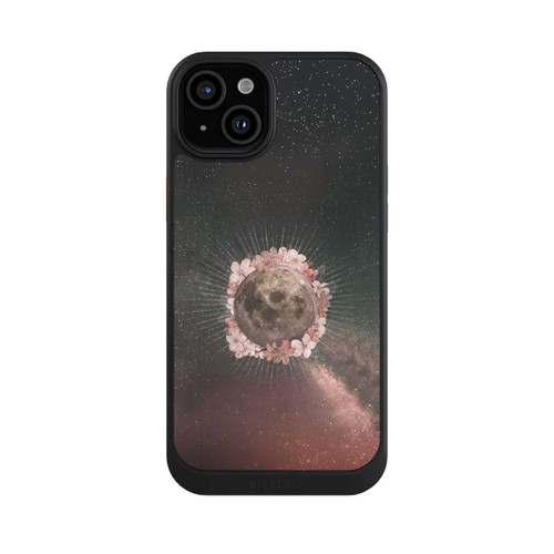 Apple iPhone 15 Plus NIVOcore Blumen und Mondlicht