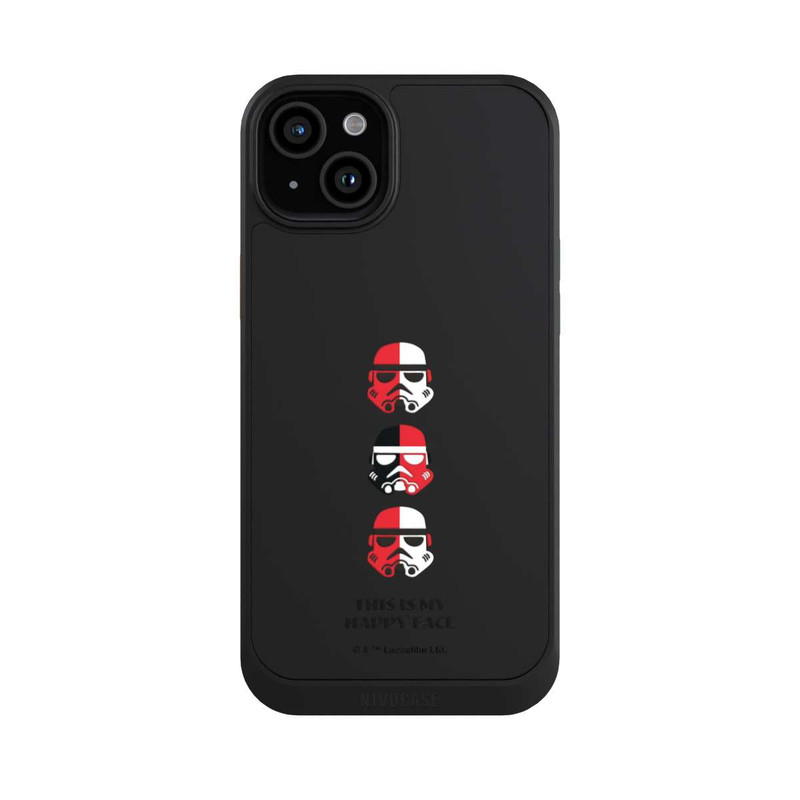iPhone 15 Plus NIVOcore Storm Trooper Happy Face