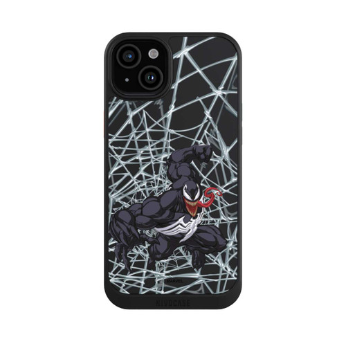Apple iPhone 15 Plus NIVOcore Venom Spinnennetz