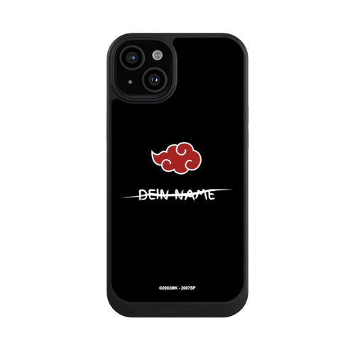 Apple iPhone 15 Plus NIVOcore Akatsuki personalisierbar Schwarz