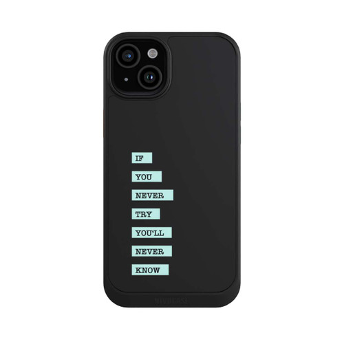 Apple iPhone 15 Plus NIVOcore If You Try Green Transparent