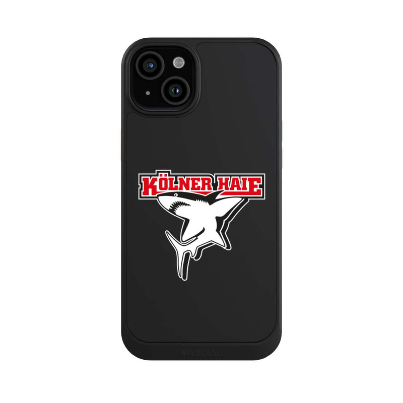 iPhone 15 Plus NIVOcore Kölner Haie Logo Transparent