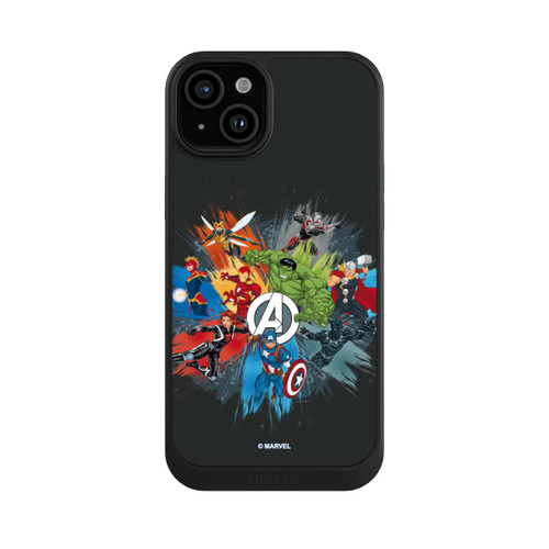 Apple iPhone 15 Plus NIVOcore Marvel's Avengers Black